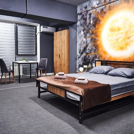 Gagarin Capsule Hotel Almaty Exterior photo