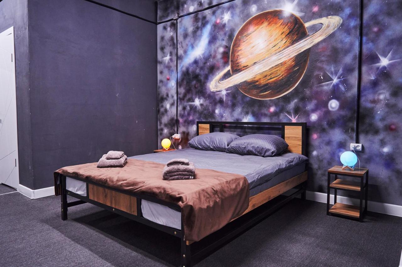 Gagarin Capsule Hotel Almaty Exterior photo