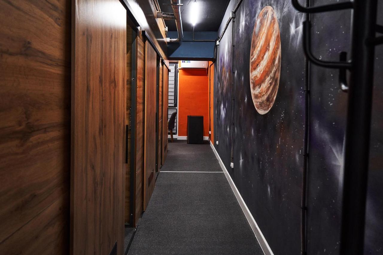 Gagarin Capsule Hotel Almaty Exterior photo