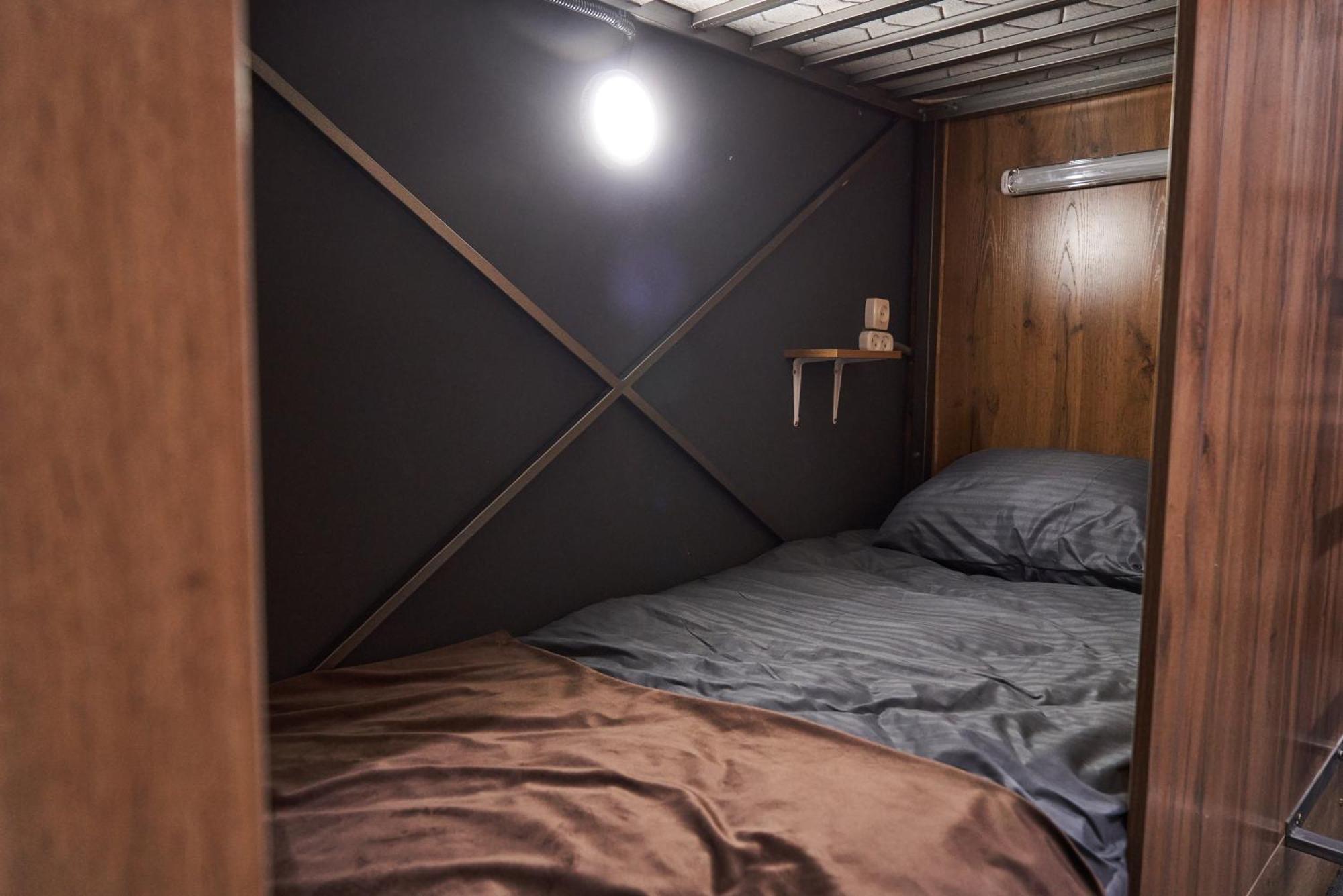 Gagarin Capsule Hotel Almaty Exterior photo